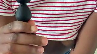 Hot Black Maid Does Some Webcam Black and Ebony