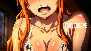 Hentai Couple Intense Bedroom Fuck (AI)