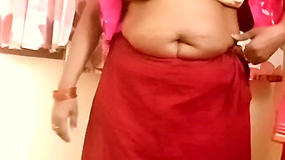 Tamil Horny BBW Wife Latha Nude Saree Tease & Romance with Cuck Hubbys Friend!