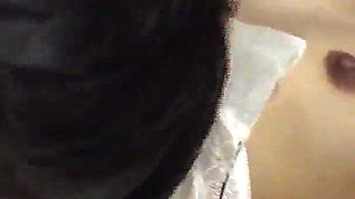 Trans House Male to Female Pre-op Girlfriend. Breasts Leaking From Hormone Replacements. Anal Creampie