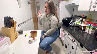 Smoking in kitchen
