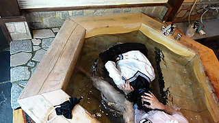 Dripping Uniform, Restrained in a Bathtub, off-campus Lesson