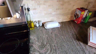 Step Son Surprises Stepmother with His Huge Rock Hard Teen Cock and Accidental Creampie on Mother's Day