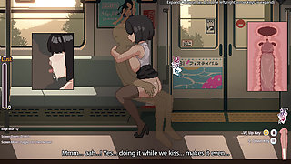 Fucking girls on a train (Train45 animations)
