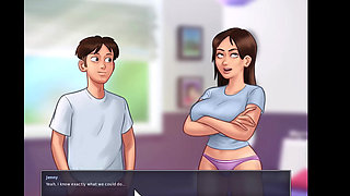 Summertime saga: I fucked old Roz