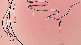 This Bitch Has Huge Tits, but the Guy Has a Small Dick.sana Sunamiya Hentai Cartoon,parody!