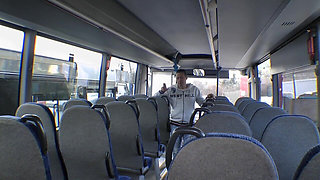 Fucked on the Bus Out of Boredom