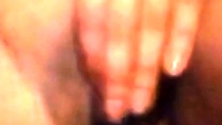 Filipina Amateur Shaves and Masturbates on Webcam