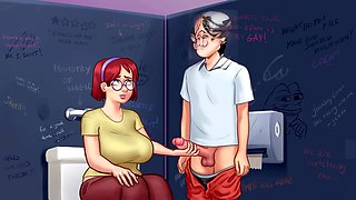 Cookie jar, big boobs, summertime saga