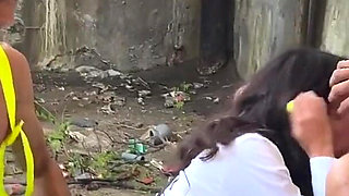 The Construction Supervisor Came to Accept the Project, but Instead Got Three Dicks in Her Mouth.