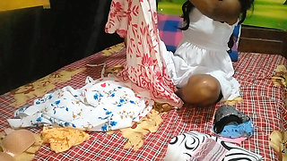 Sri Lankan stepsister - First Time Sex