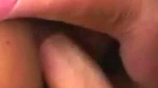 Ebony Babe Marie Luv in a Red Bikini Got Dicked Hard in a Steamy Threesome