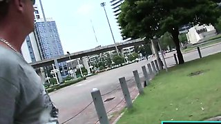 Zero English Thai MILF gets picked up