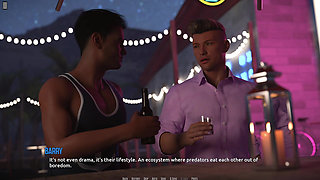 Dominos Beach 22 - Nikki Invites John to Her Midnight Party After His Lifeguard Tryout Victory