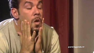 Steven St. Croix, Michelle Lay And Eric Masterson In A Whore In Service !