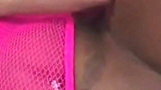 Black Chick Candace Von Has Impressive Natural Juggs That Are Perfect for Landing a Cumshot.