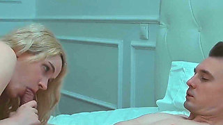 Step Mom Catches Step Dad Cumming Inside Step Daughter Amber Kawaii and Fucks Hard in Shared Bed