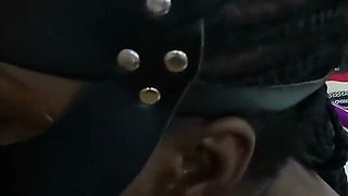 Stimulating My Pussy with Wand Sucking Bwc Fingering My Black Pussy