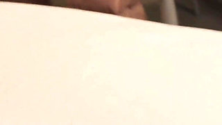 The Beautiful Busty Used Her Tits to Massage My Cock