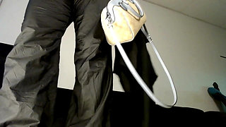 Trapped in Her Panties, Sneaky Pet Hiding in Between Ass Cheeks Gets - Ass Ebony Ass Fetish