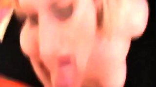 German Blonde Amateur Swallows Cum