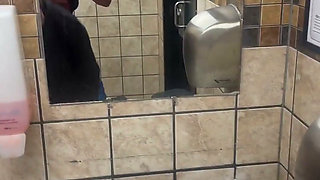 Waffle House POV Public Bathroom Fuck with Jasper and Nicole