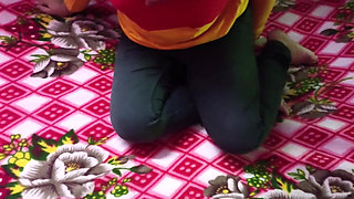 Found THIS Hot in My Hotel Bathroom sexy school girl is getting undressed and is getting fucked hard