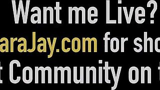 Aphrodisiac Sara Jay at eating pussy scene