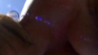 Blondes in Black Scene-1 Busty Blonde in Bikini Fucking in the Pool in Interracial Sex