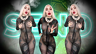 Halloween Snake Goddess Snap Game - Findom, Pay Game