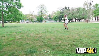 VIP 4K featuring Little Chloe's small tits dirt