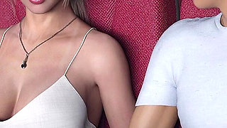 Awam 2 Extend Scenes Edition: Too Horny for the Movie - Sophia Lets Dylan Finger Her Wet Pussy in the Dark