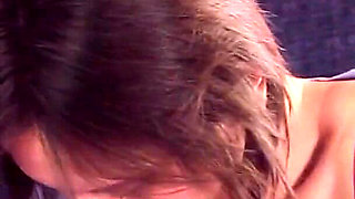 Horny Mature Lady Magda Fingers Her Hairy Pussy in the Livingroom