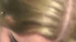 Blowjob Cumshot on the Public Stairs at the Hotel After Teen College Party