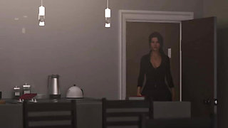 Being a Wife 21 Goro Enjoy Playing with Christines Breast