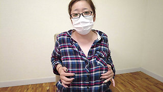 A Married Woman Passionately Masturbates Lewdly