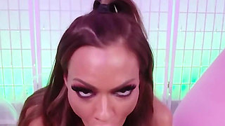 Spicy Auntie Aila Donovan Sloppy Deepthroat Experience