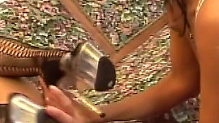 2 Italian Sluts Fuck Each Other's Asses with Toys