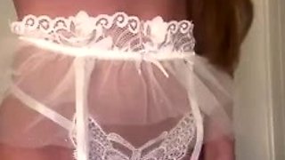 Stella Francis - Showing Tight Asshole And Riding Dildo