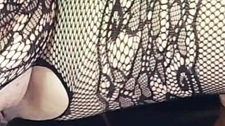 Curvy Wife Dominatrix Is Peeing in Slave's Mouth