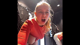 Extreme Squirting and Fucking in the Locker Room
