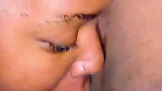 Lucky Gurl Slurp Goddess - Ebony Throat Goat Gives the Best Sloppy Blowjob