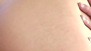 Step Brother Fucks Japanese Skinny Teen Rina with Extremely Hairy Pussy and Gives Cumshot