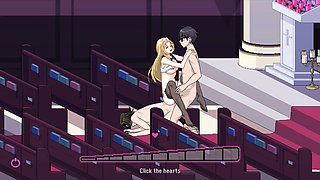Hentai Game - Church Hentai Sex Scenes 2 (rika the Lewd Nun Heroines) - the Censor