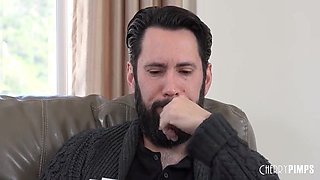 Squirting Cucks Her Husband For A Cum Facial With Her Therapist - Jimmy Broadway, Tommy Pistol And Zoey Monroe