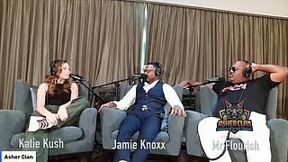 Asherclan Podcast Feat Adult Superstar Katie Kush with Hosts and Jamie Knoxx