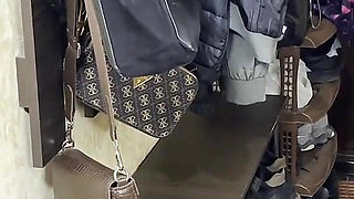 Hot Maid in Lingerie Vacuum Boot Worship & Body Tease POV