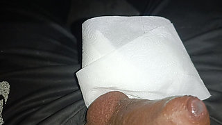 My cum comes out in a small waterfall after I masturbate really well
