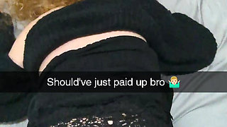 Pregnant MILF Pays Boyfriends Debt Over - Cuckold Captions