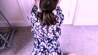 Hottest brunette solo webcam masturbation 2